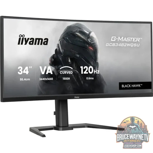 Guide d'achat : iiyama G-Master GCB3482WQSU-B1 BLACK HAWK 34" QHD/WQHD VA 120 Hz