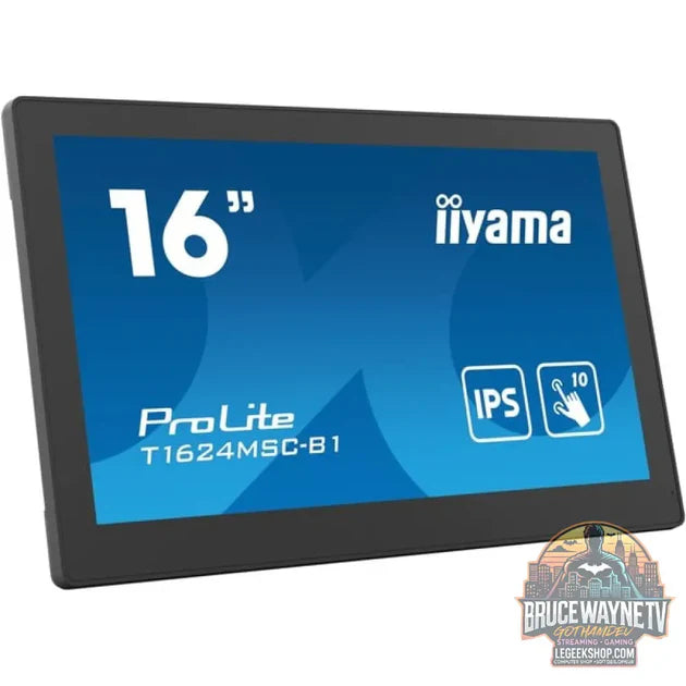 Guide d'achat : iiyama ProLite T1624MSC-B1 15,6" Full HD IPS
