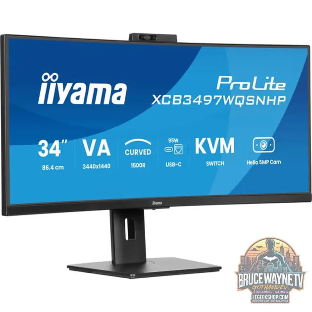 Guide d'achat : iiyama ProLite XCB3497WQSNPH-B1 34" QHD/WQHD VA 120 Hz