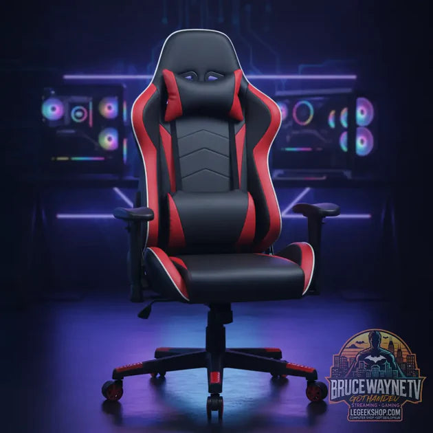 Guide d'achat : JHK Chaise Gaming Ergonomique Pivotante — Cuir PU, Appui-tête & Lombaire