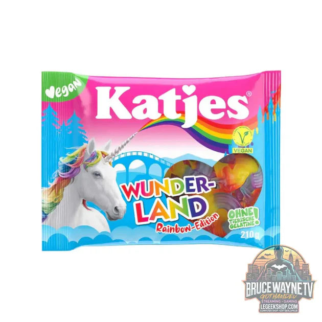 Guide d'achat : Katjes Wunder-land Rainbow-Edition, bonbons gélifiés au goût de fruits de 210 g (Lot de 20)