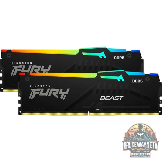 Guide d'achat : Kingston FURY FURY Beast RGB 32 Go (2×16 Go) DDR5-5200 Dual-Kit RGB
