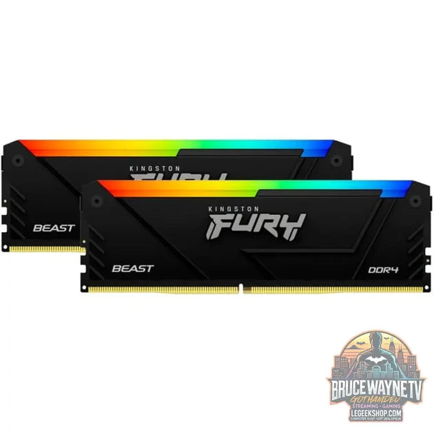 Guide d'achat : Kingston FURY Beast RGB 64 Go (2×32 Go) DDR4-3200 Dual-Kit RGB
