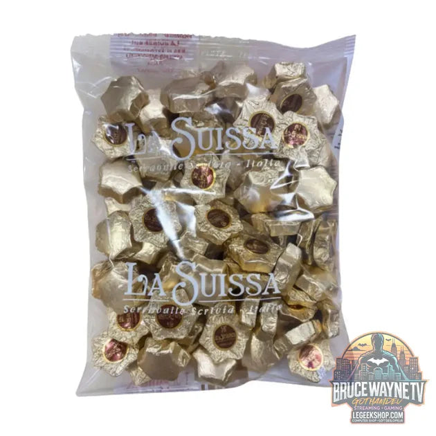 Guide d'achat : La Suissa Stelle Gianduia, pralines de chocolat au lait fourrées à la crème gianduia (Paquet de 1kg)