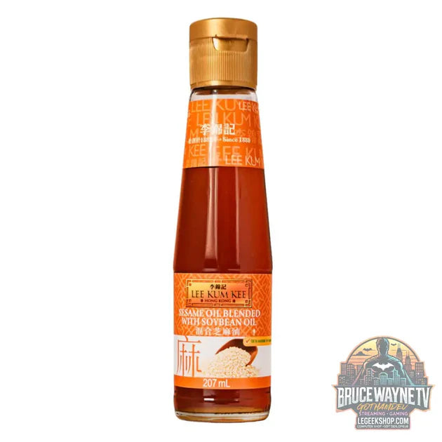 Guide d'achat : Lee Kum Kee Sesame Oil Blended With Soyben Oil, huile de sésame avec huile de soja de 207ml (Paquet de 12)
