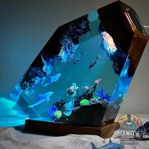 Guide d'achat : Micro-paysage Marin Résine Lumineux – Ornement Baleine LED USB