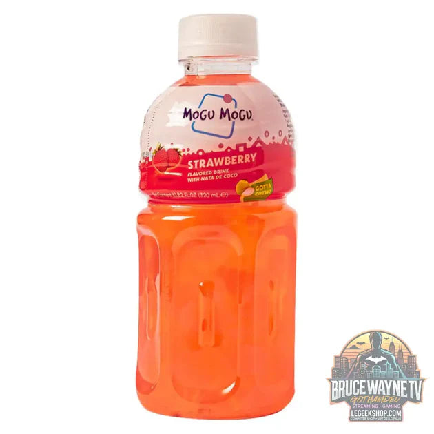 Guide d'achat : Mogu Mogu Boisson au goût de fraise, boisson au jus de fraise et Nata de coco de 320ml (paquet de 24)