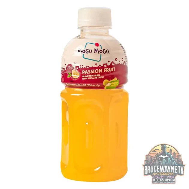 Guide d'achat : Mogu Mogu Boisson au goût de fruit de la passion, boisson au goût de fruit de la passion avec nata de coco de 320ml (Lot de 24)