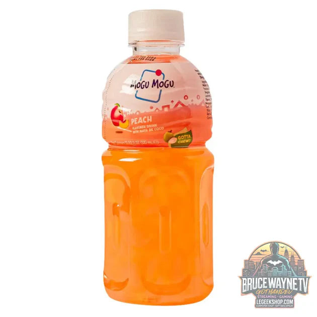 Guide d'achat : Mogu Mogu Peach Flavored Drink, boisson au jus de pêche avec nata de coco de 320ml (paquet de 24)