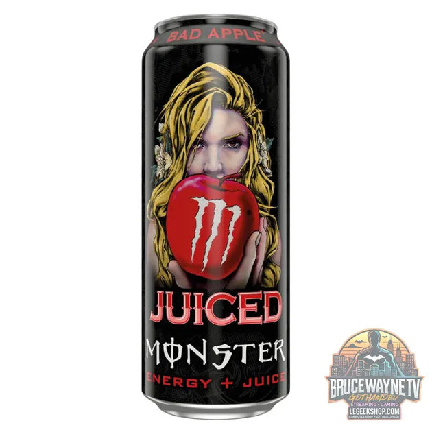 Guide d'achat : Monster Juiced Bad Apple, boisson énergisante au goût de pomme de 500ml (Pack de 12)