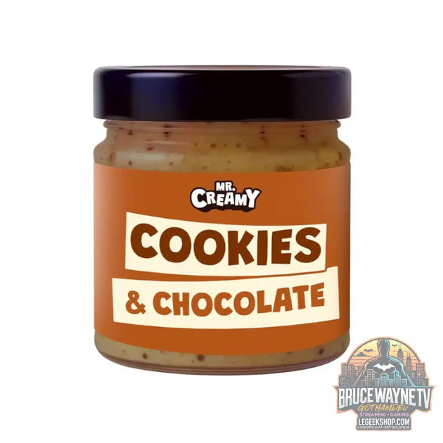 Guide d'achat : Mr. Creamy Cookies & Chocolate, pâte à tartiner au cacao et aux noisettes avec éclats de biscuit de 200 g (Pack de 6)