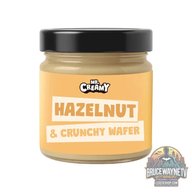 Guide d'achat : Mr. Creamy Noisette & Gaufrette Croustillante, pâte à tartiner aux noisettes avec éclats de gaufrette de 200 g (Pack de 6)