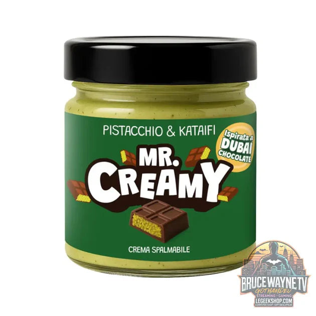 Guide d'achat : Mr. Creamy Pistache & Kataifi, crème à tartiner pistache & kataifi de 200g (Paquet de 6)