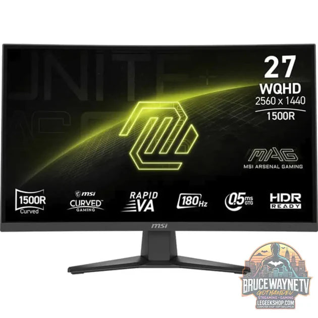 Guide d'achat : MSI MAG 275CQFDE E18 27" QHD/WQHD VA 180 Hz