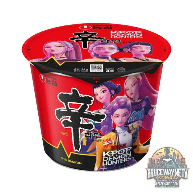 Guide d'achat : Nongshim Shin Ramyun K-Pop Demon Hunters, nouilles épicées de 114 g (pack de 16)