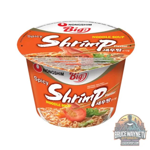 Guide d'achat : Nouilles Nongshim Big Bowl au goût de crevettes, 115 g (lot de 16)
