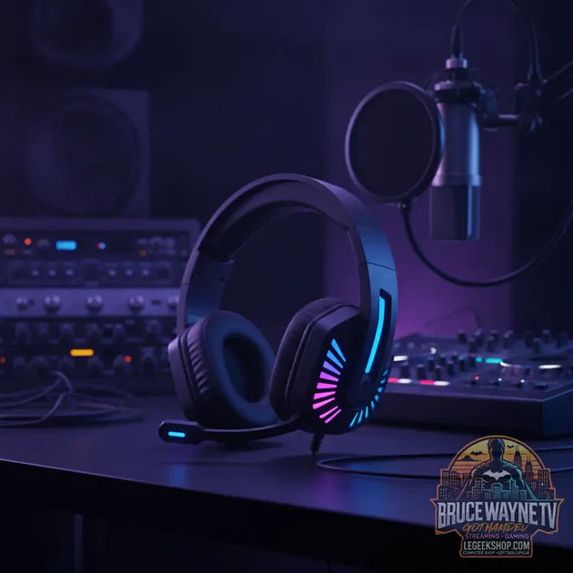 Guide d'achat : ONIKUMA-Casque de jeu professionnel, ensemble de jeu, éclairage RVB, souris ou clavier, support de casque ou casque