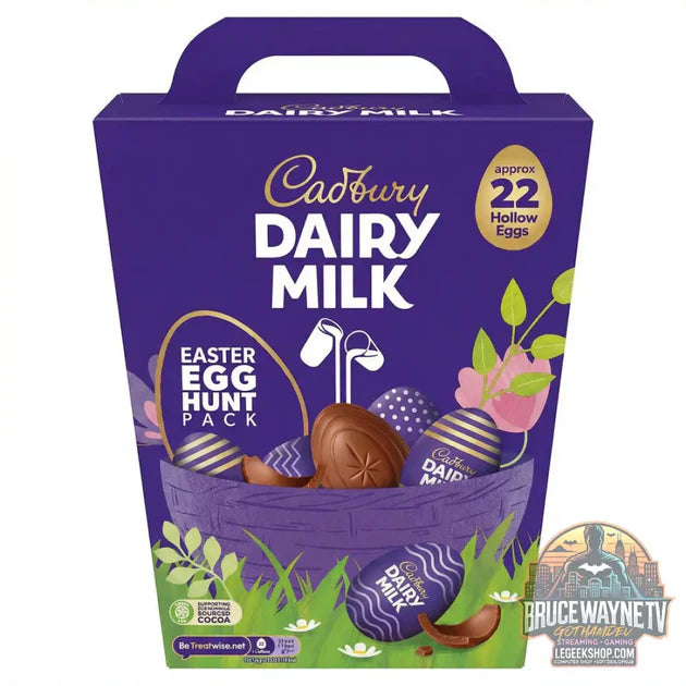 Guide d'achat : Pack de chasse aux œufs de Pâques Cadbury Dairy Milk, paquet d'œufs en chocolat au lait de 317 g (environ 22 œufs)