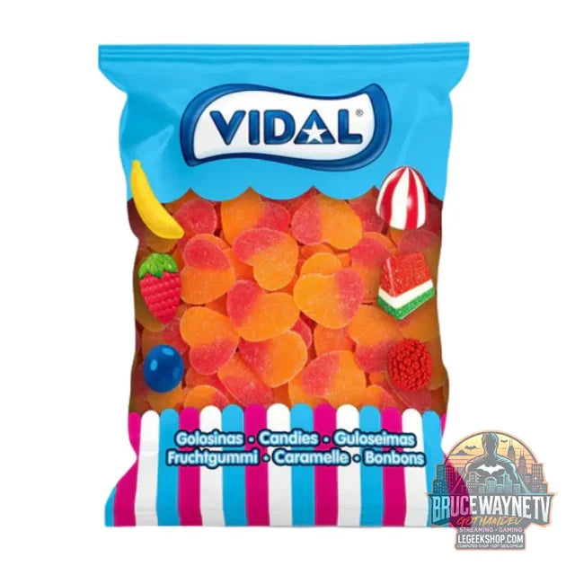 Guide d'achat : Pêche, bonbons gélifiés (Paquet de 1kg)