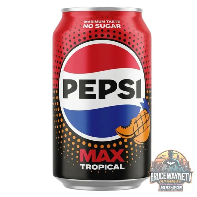Guide d'achat : Pepsi Max Tropical No Sugar, bevanda al gusto di frutta tropicale da 330ml (Confezione da 24)