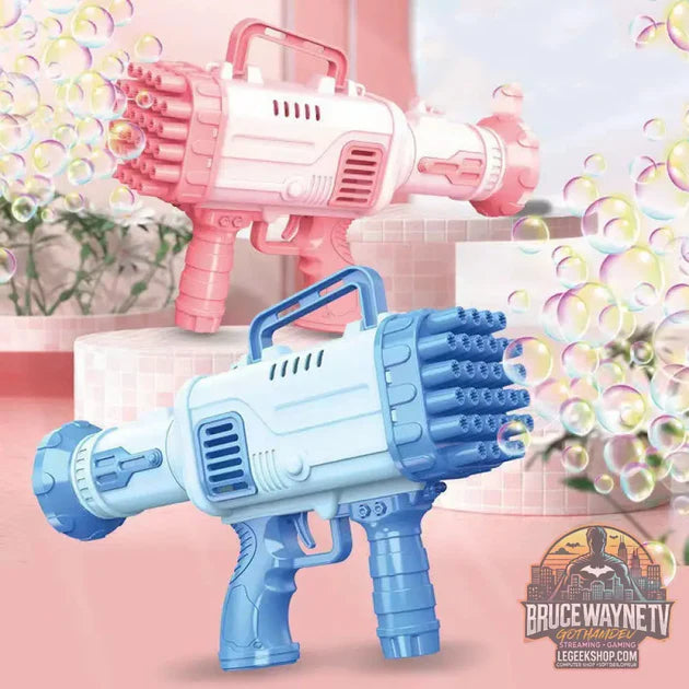 Guide d'achat : Pistolet Bulles Électrique 32 Trous Automatique Jouet Enfant