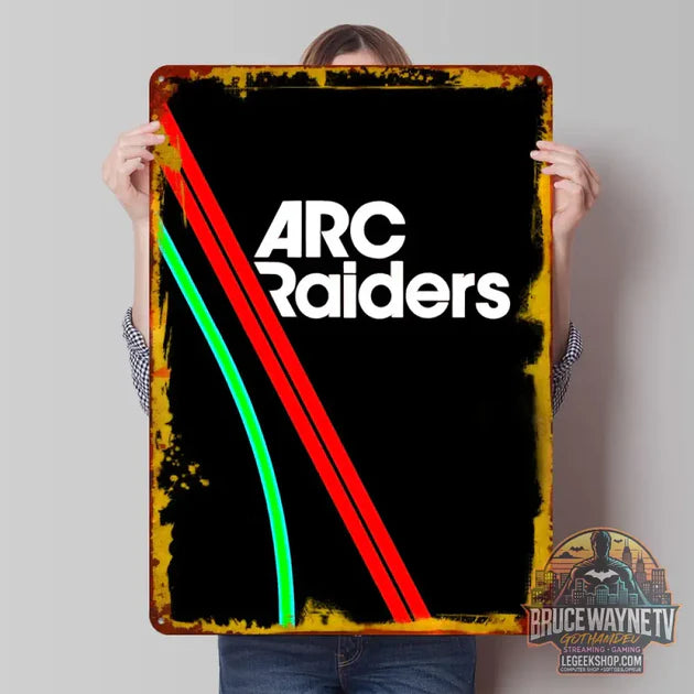 Guide d'achat : Plaque Métallique Arc Raiders Vintage - Décoration Murale Gaming