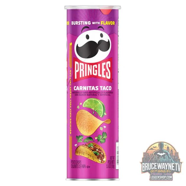 Guide d'achat : Pringles Carnitas Taco, patatine al gusto di carne speziata da 158g (Confezione da 14)