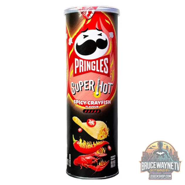 Guide d'achat : Pringles Spicy Crayfish, chips épicées au goût de crevettes de 110g (Paquet de 20)