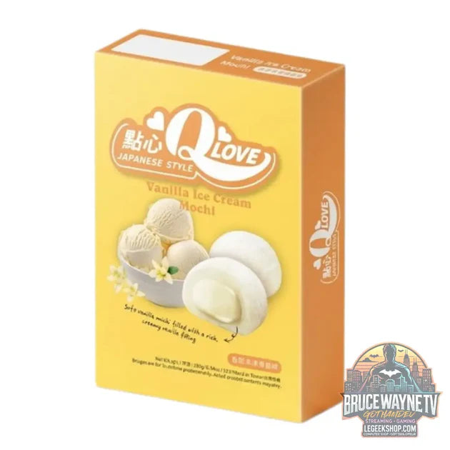 Guide d'achat : QLove Mochi à la glace vanille, mochi au goût de vanille de 180g (Lot de 24)