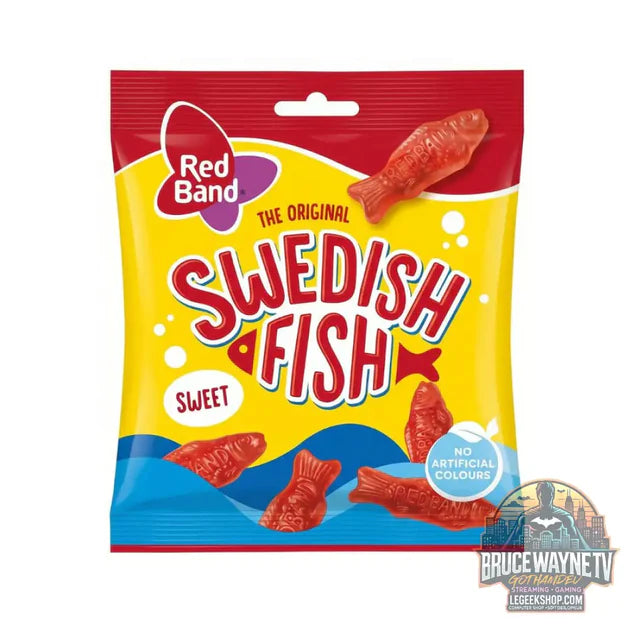 Guide d'achat : Red Band Swedish Fish, bonbons gélifiés au goût de framboise de 100 g