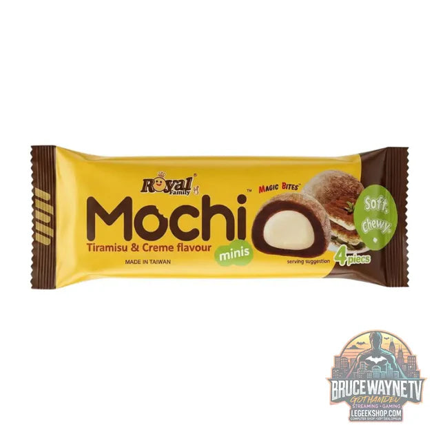 Guide d'achat : Royal Family Mochi Minis Tiramisu & Crème, mochi saveur tiramisu de 40g (Boîte de 12)