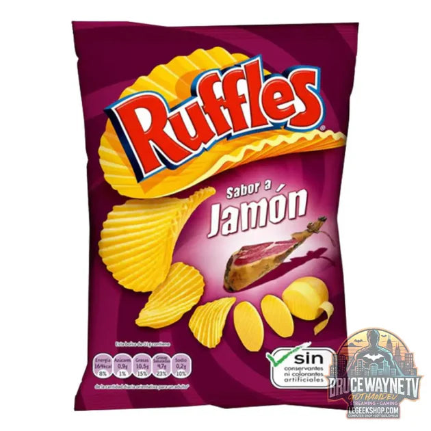 Guide d'achat : Ruffles Jamon, chips au goût de jambon de 150g (Lot de 19)
