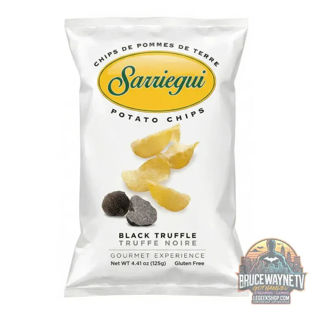 Guide d'achat : Sarriegui Chips de pommes de terre Truffe Noire, chips saveur truffe de 125g (Pack de 10)