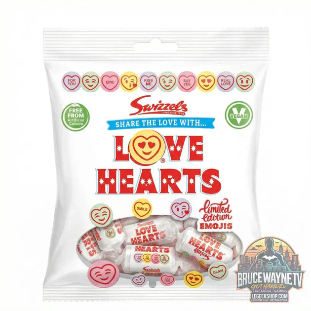 Guide d'achat : Swizzels Love Hearts Minis, bonbons acidulés aux fruits de 76g (Paquet de 24)