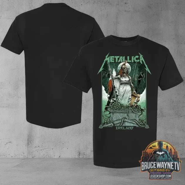 Guide d'achat : T-shirt Unisexe Coton Metallica M72 World Tour Dublin 2026 — Y2k, Respirant, Léger, Coton Premium