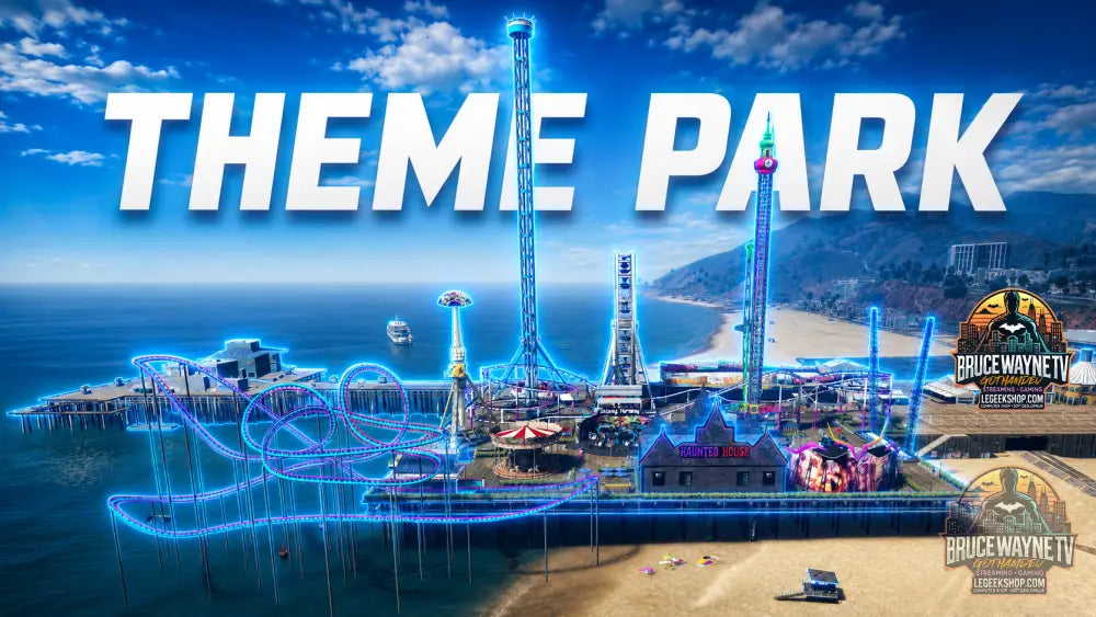 Guide d'achat : Theme Park FiveM Del Perro Pier - 9 Attractions - Standalone ESX QBCore - Tickets + Haunted House DLC