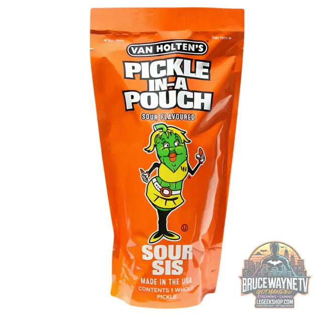 Guide d'achat : Van Holten's King Size Pickle - Sour Sis, cornichon épicé en portion individuelle dans la saumure de 167g (Paquet de 12)