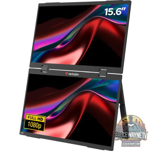 Guide d'achat : Verbatim Dualer tragbarer Monitor 15 15,6" Full HD IPS 60 Hz