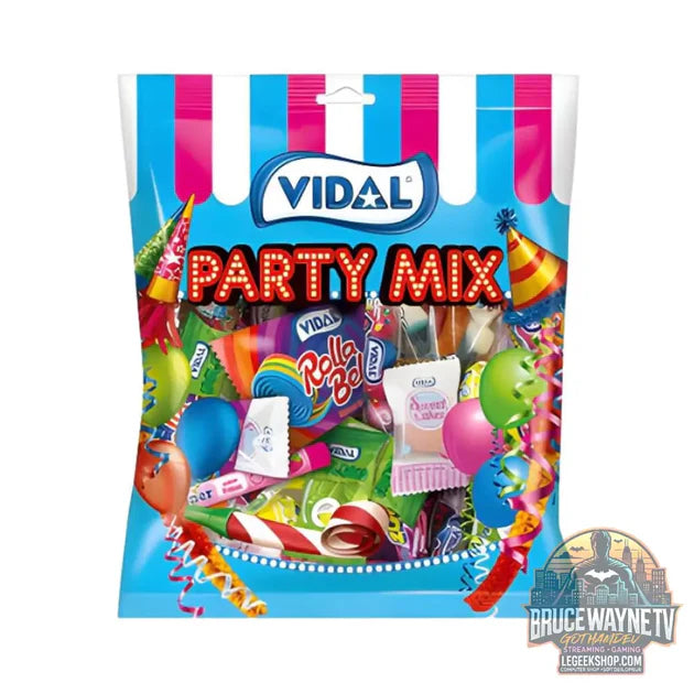 Guide d'achat : Vidal Party Mix, bonbons et chewing-gums assortis de 150g (Paquet de 12)