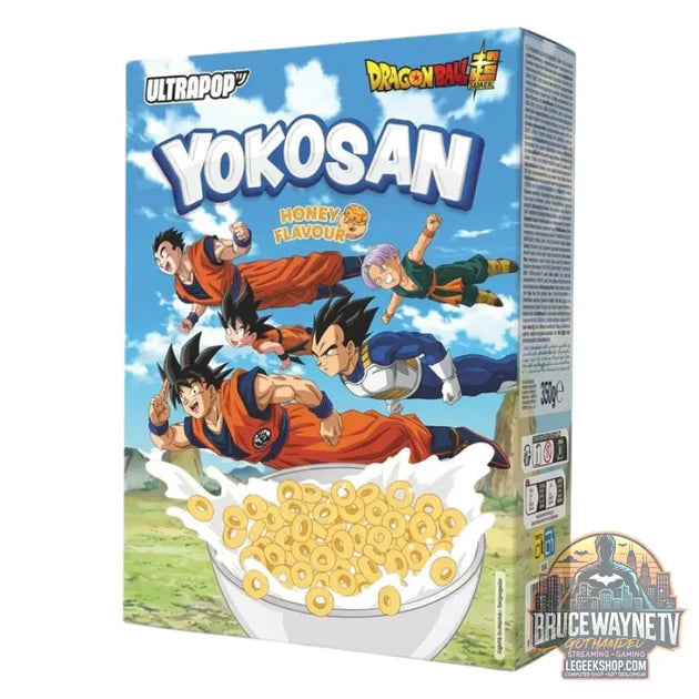 Guide d'achat : Yokosan Dragon Ball Super saveur miel, céréales au goût de miel de 350 g (Lot de 8)