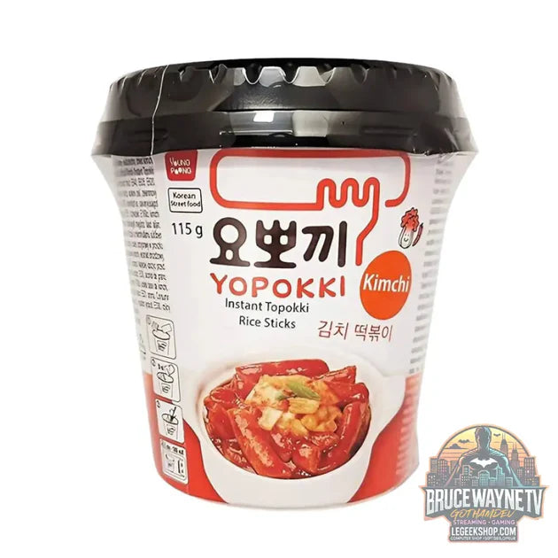 Guide d'achat : Yopokki Kimchi Topokki, topokki en tasse au goût kimchi de 120g (Paquet de 30)