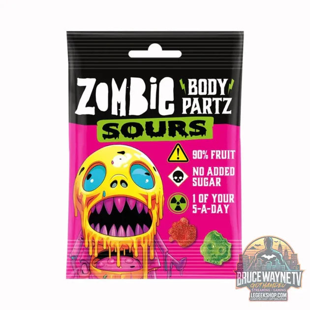 Guide d'achat : Zombie Body Partz Sours, bonbons gélifiés acidulés de 35g (Pack de 12)