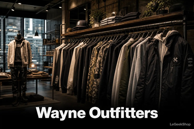 Wayne Outfitters : style urbain et qualité premium — LeGeekShop