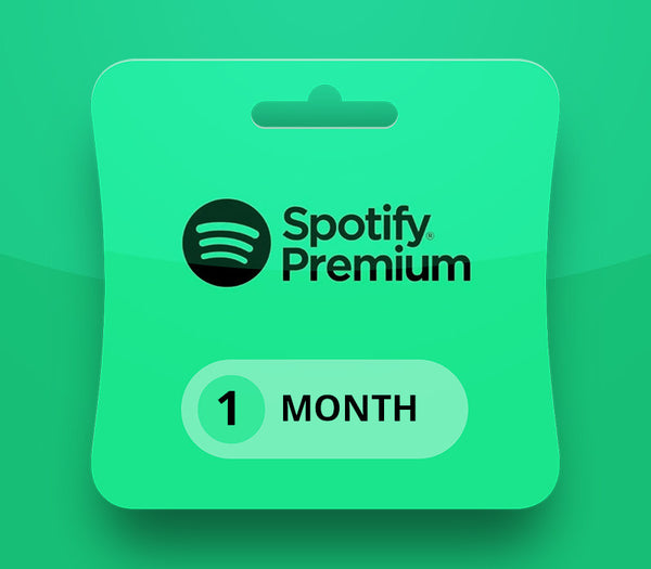 Spotify Premium 1-month Subscription Card BR