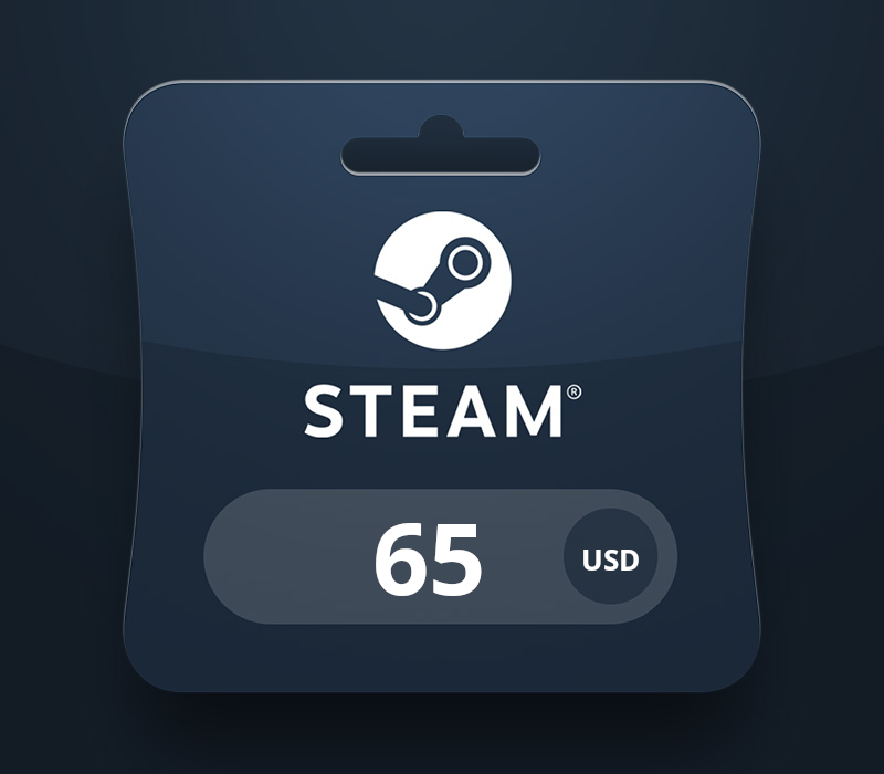 Steam Wallet USD 65 Gift Card AR