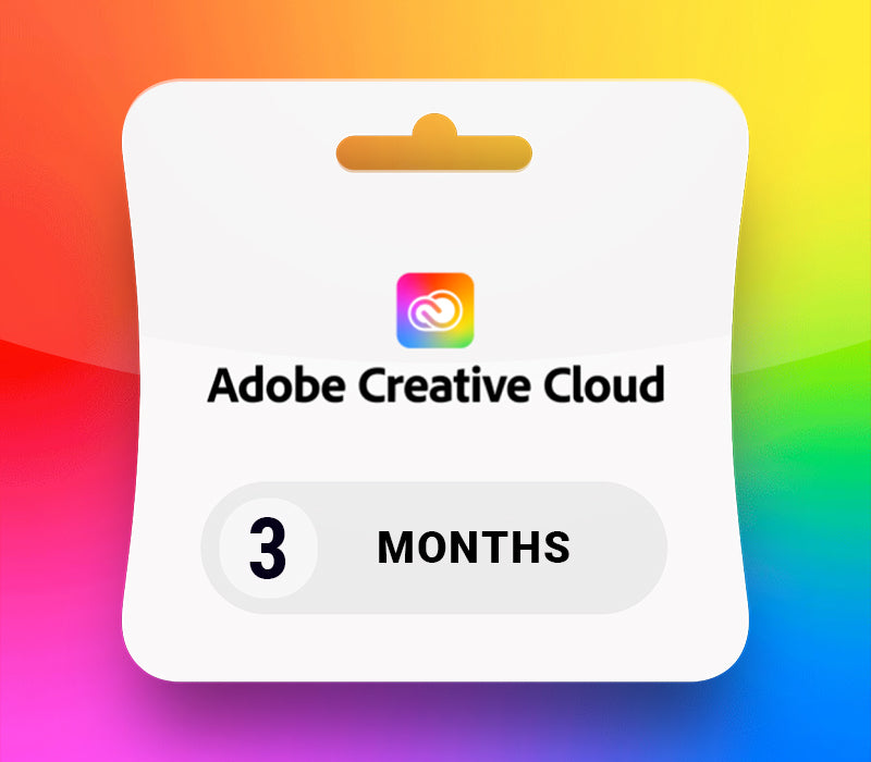 Adobe Creative Cloud Pro - 3 Months Subscription