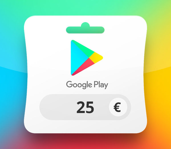 Google Play EUR 25 Gift Card ES