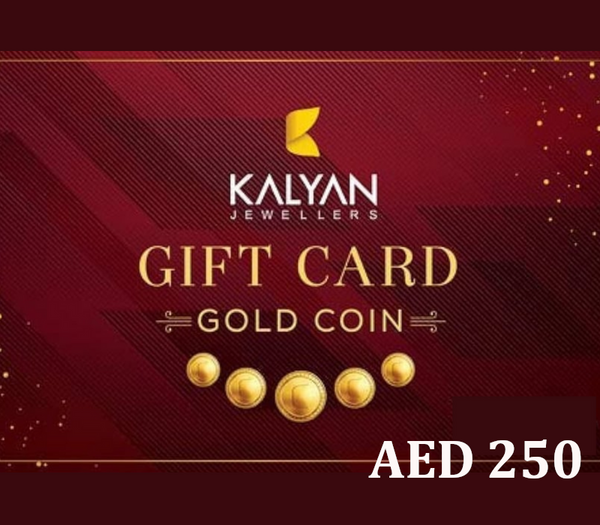 Kalyan Jewellers Gold Coin AED 250 Gift Card AE