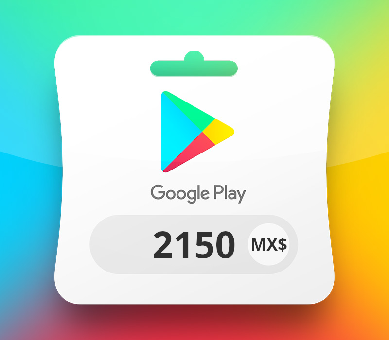 Google Play MXN 2150 Gift Card MX