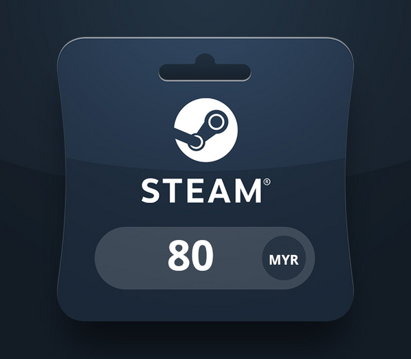 Steam Wallet MYR 80 Gift Card MY